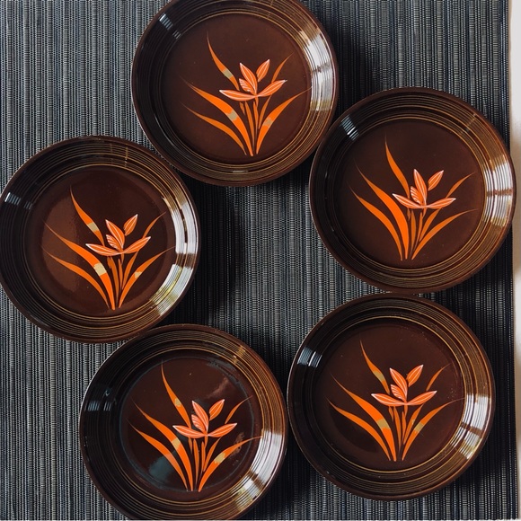 NEW Lacquerware Coaster Set~ Vintage - Picture 4 of 6